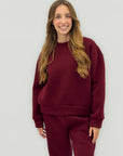 Felpa girocollo in cotone felpato – Calore e comfort quotidiano