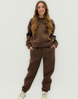 Pantaloni jogger in cotone felpato – Calore e comfort quotidiano