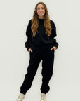 Pantaloni jogger in cotone felpato – Calore e comfort quotidiano