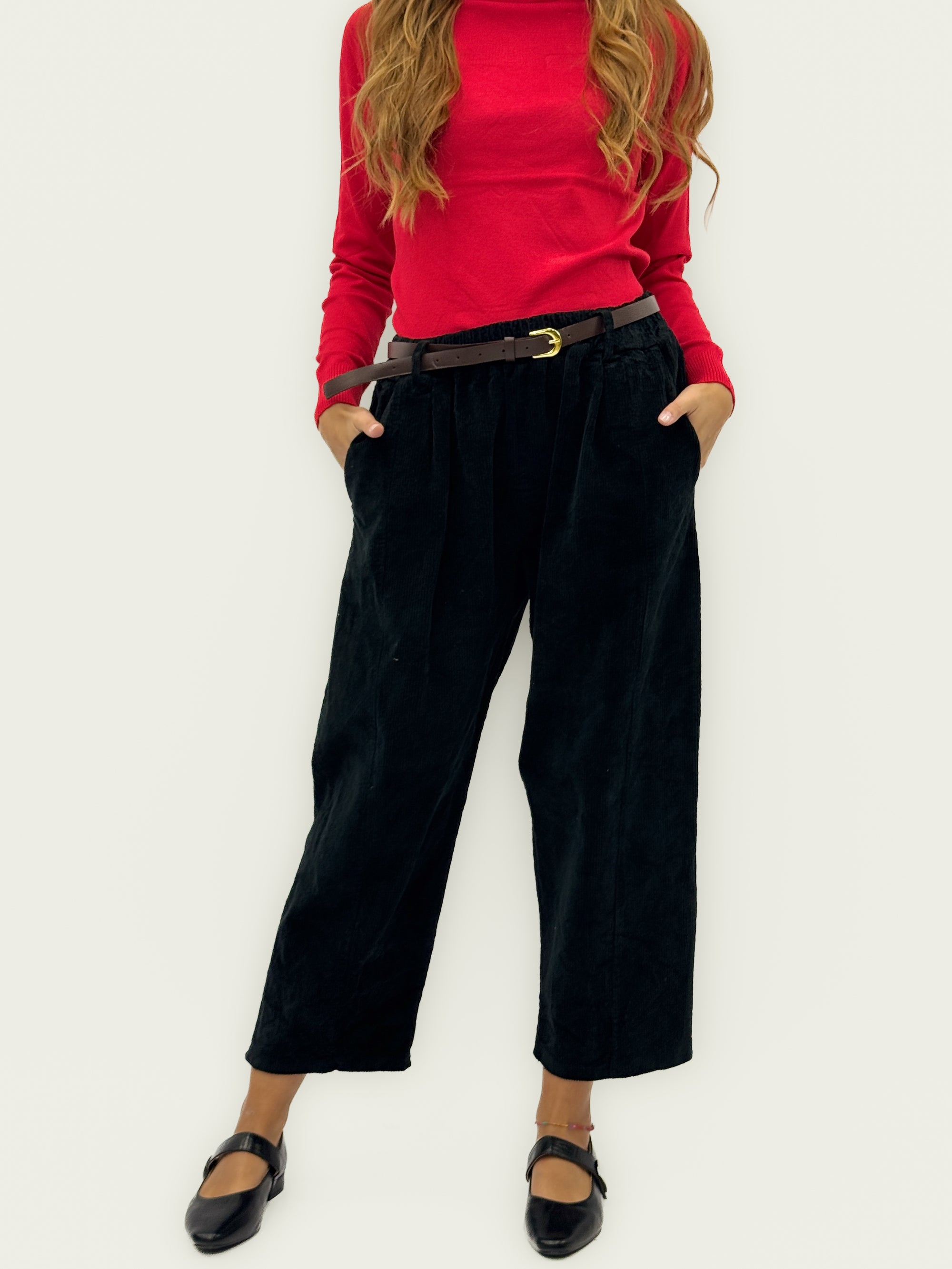 Pantaloni in velluto a coste morbido – Calore e fascino retrò