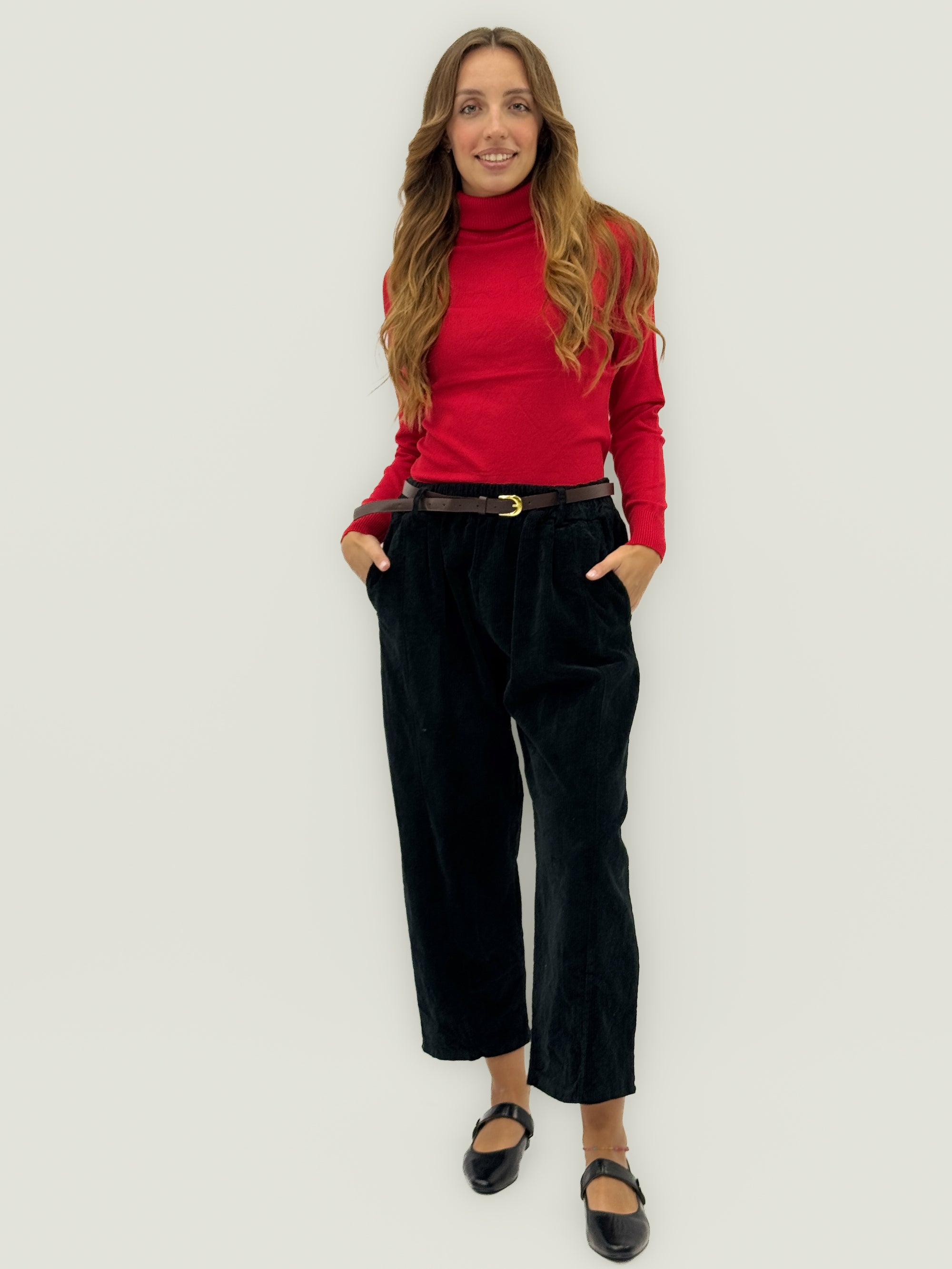 Pantaloni in velluto a coste morbido – Calore e fascino retrò