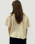 Camicia con Bottoni Gioiello