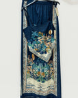 Completo Fantasia con Top Foulard e Pantalone Palazzo