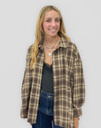 Camicia Oversize a Quadri Made in Italy