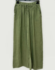 Pantaloni Palazzo in 100% Lino