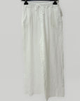 Pantaloni Palazzo in 100% Lino