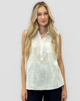 Blusa Smanicata con Taschino