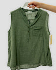 Blusa Smanicata con Taschino
