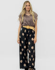 Pantalone Fantasia con Gamba Palazzo