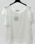 Blusa Leggera con Maniche Volant