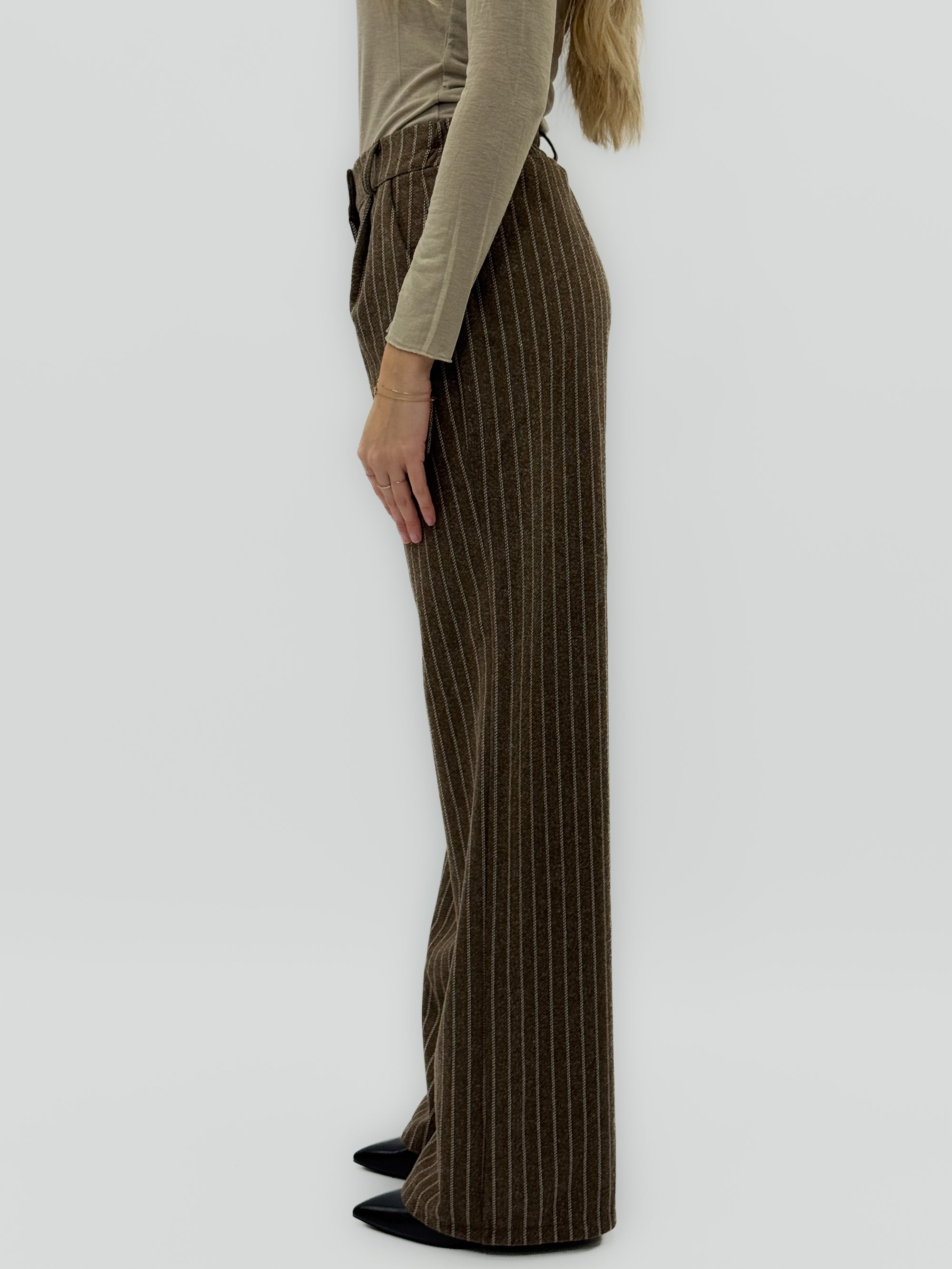 Completo a righe in velluto millerighe – Giacca e Pantalone