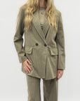 Completo a righe in velluto millerighe – Giacca e Pantalone
