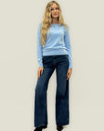 Jeans premium elasticizzati a gamba dritta
