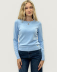 Maglione basic morbida girocollo