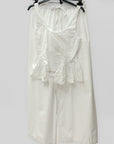 Completo Cotone con Top Balza e Pantalone Palazzo