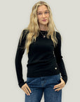 Maglione basic morbida girocollo