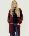Cardigan lungo in misto lana - Comfort e chic