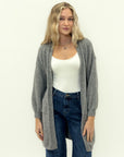 Cardigan lungo in misto lana - Comfort e chic