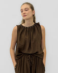Completo Blusa e Pantaloni con Applicazioni