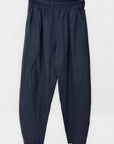 Pantalone in Cotone Leggero con Vita Elasticizzata
