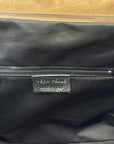 Borsa shopper in vera pelle scamosciata - Made in Italy