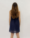 Abito corto leggero scollo halter