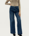 Jeans premium elasticizzati a gamba dritta