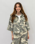 Giacca stampa militare