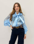 Camicia con fiocco