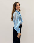 Camicia con fiocco