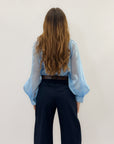Camicia con fiocco