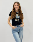 T-shirt petite con orsetto