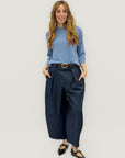 Maglia basic manica 3/4 girocollo