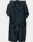 Completo Leggero con Camicia Annodata e Pantalone Palazzo