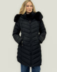 Piumino lungo con pelliccia – Calore e raffinatezza invernale