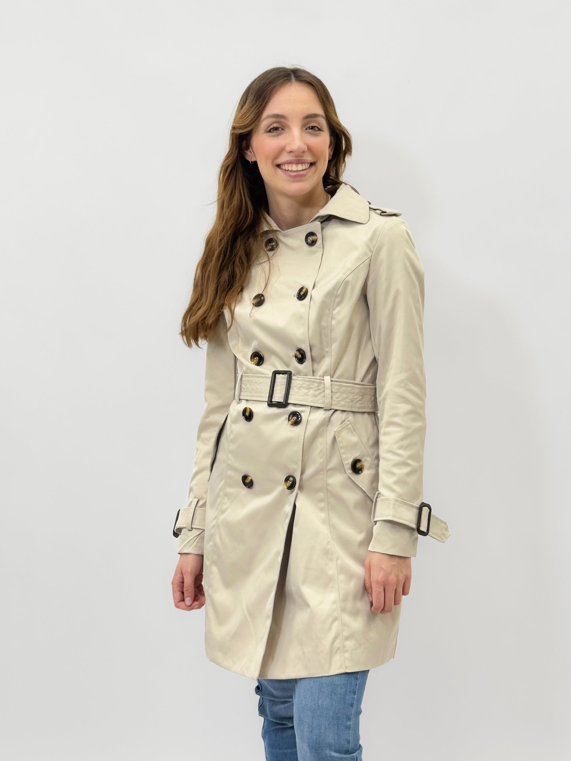 Trench con cintura