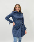 Trench con cintura
