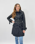 Trench con cintura