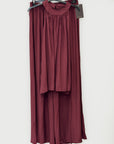 Completo con Top Smanicato e Pantalone Palazzo