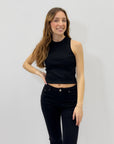 Top con strass