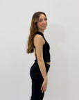 Top con strass