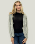 Cardigan in misto lana e cashmere soffice – Calore e semplicità