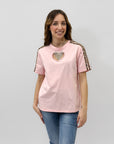 T-shirt in cotone con cuore