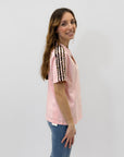 T-shirt in cotone con cuore