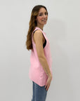 Gilet maglia con bottoni