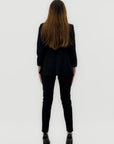 Completo elegante giacca e pantalone slim