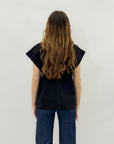 Maglia con bottoni laterali