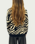 Maglione zebrato – Trendy e super morbido