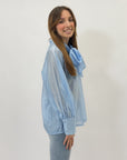 Camicia con fiocco