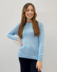 Maglia girocollo con bottoni decorativi sul retro